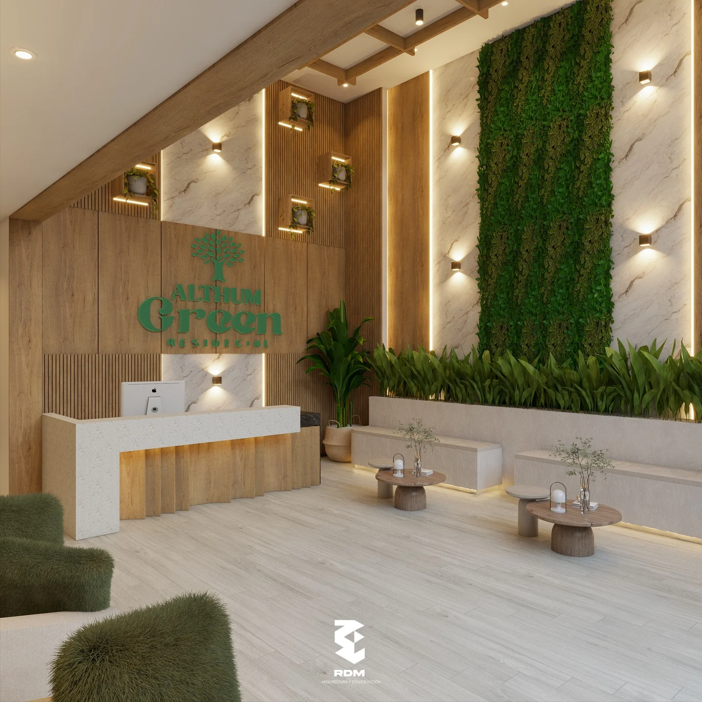 Althum Green: vista 1 del proyecto de RG Studio